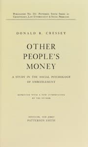 Tapa de Other people's money