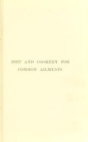 Tapa de Diet and cookery for common ailments