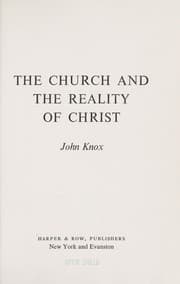 Tapa de The church and the reality of Christ