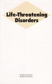Tapa de Life-threatening disorders