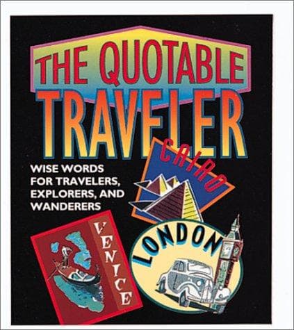 Tapa de The Quotable Traveler