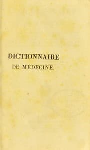 Tapa de Dictionnaire de m©♭decine