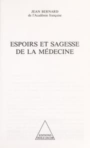 Tapa de Espoirs et sagesse de la médecine