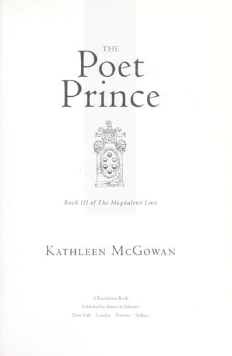 Tapa de The poet prince