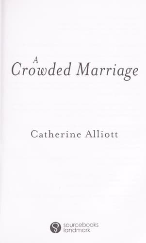 Tapa de A crowded marriage