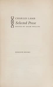 Tapa de Selected prose