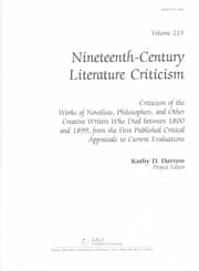 Tapa de Nineteenth-century literature criticism