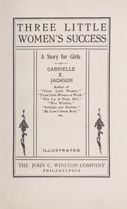 Tapa de Three little women's success