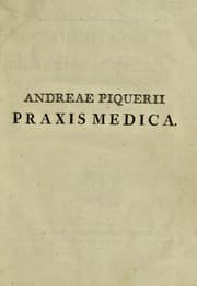 Tapa de Praxis medica. Ad usum Scholae Valentinae