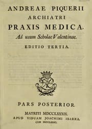 Tapa de Praxis medica. Ad usum Scholae Valentinae