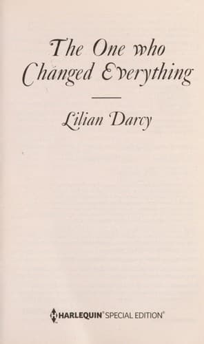 Tapa de The One Who Changed Everything