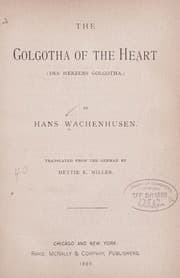 Tapa de The Golgotha of the heart