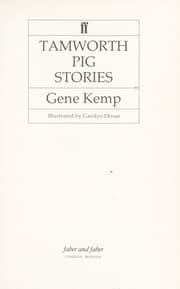 Tapa de Tamworth Pig Stories