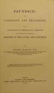 Tapa de Jaundice: its pathology and treatment