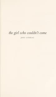 Tapa de The girl who couldn't come