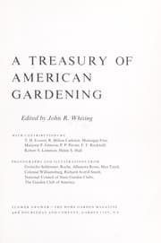Tapa de A treasury of American gardening