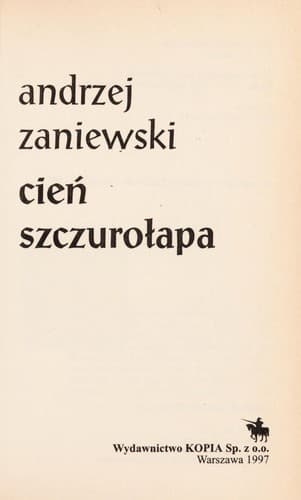 Tapa de Cień szczurołapa