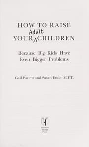 Tapa de How to raise your adult children