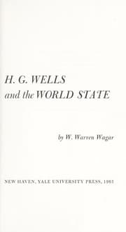 Tapa de H.G. Wells and the world state
