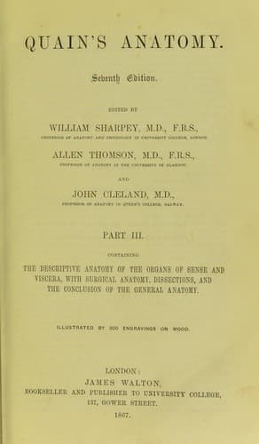 Tapa de Quain's anatomy