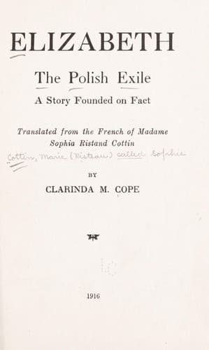 Tapa de Elizabeth