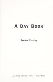 Tapa de A day book