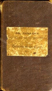 Tapa de A manual of percussion and auscultation, as employed in the diagnosis of diseases of the chest and abdomen