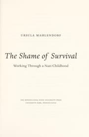 Tapa de The shame of survival