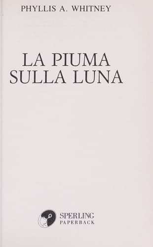Tapa de La piuma sulla luna