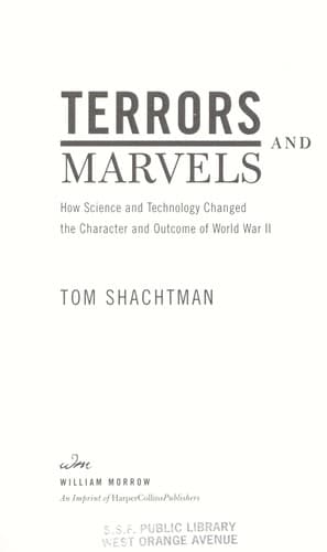 Tapa de Terrors and Marvels