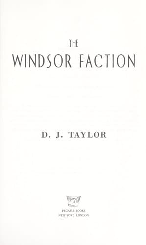 Tapa de The Windsor faction