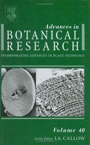 Tapa de Advances in Botanical Research, Volume 40 (Advances in Botanical Research)