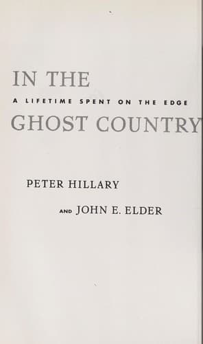 Tapa de In the ghost country