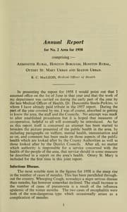 Tapa de [Report 1958]