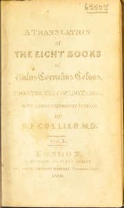 Tapa de A translation of the eight books ...
