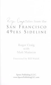 Tapa de Roger Craig's Tales from the San Francisco 49ers sideline