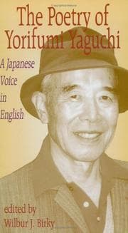 Tapa de The Poetry of Yorifumi Yaguchi