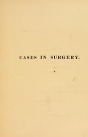 Tapa de Cases of diseased prepuce and scrotum