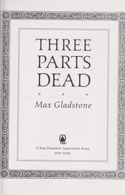Tapa de Three parts dead