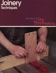 Tapa de Joinery techniques