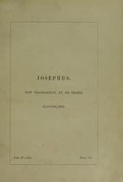 Tapa de The Jewish war ...