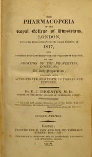 Tapa de The pharmacopoeia of the Royal College of Physicians, London ...