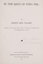 Tapa de In the days of King Hal