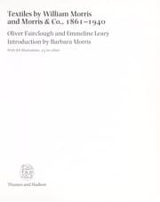 Tapa de Textiles by William Morris and Morris & Co., 1861-1940