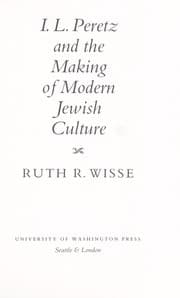 Tapa de I. L. Peretz and the making of modern Jewish culture