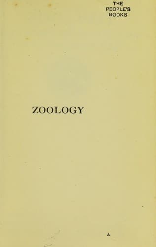 Tapa de Zoology