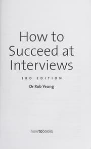 Tapa de How to succeed at interviews