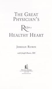 Tapa de Great physician's Rx for a healthy heart