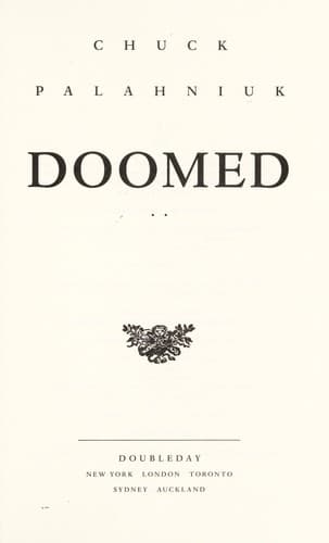 Tapa de Doomed