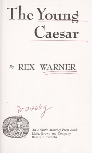 Tapa de The young Caesar